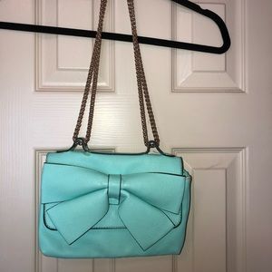 Mint green purse from Dillard’s!